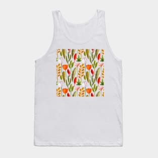 Best Flower Pattern Tank Top